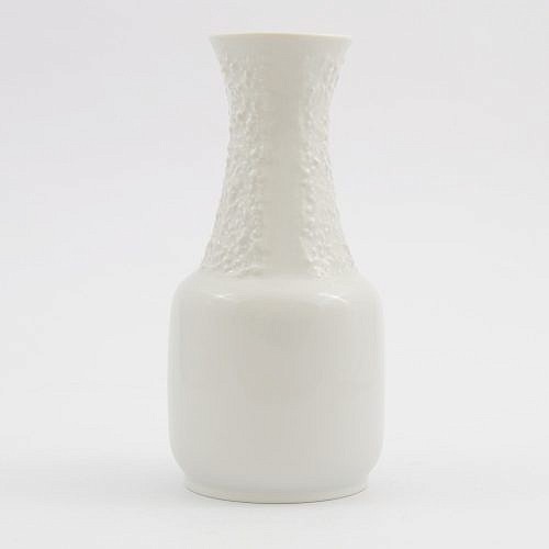 white porcelain vase