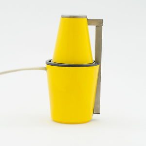 Yellow Eichhoff Lampette desk lamp folded