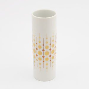 White porcelain Mid-century modern vase