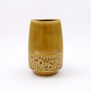Brown ceramic Mirostowice vase