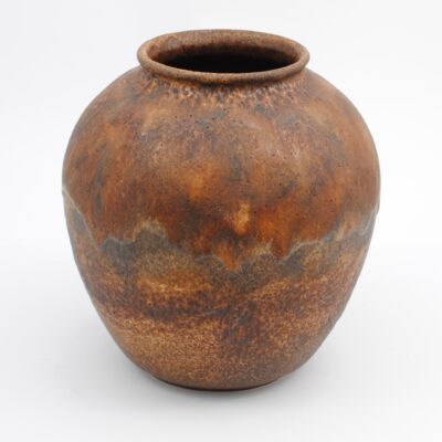 Rdzawy wazon fat lava