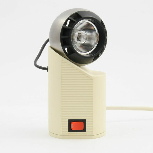 Biała Lampa Osram Minispot Model 41401, lata 80.