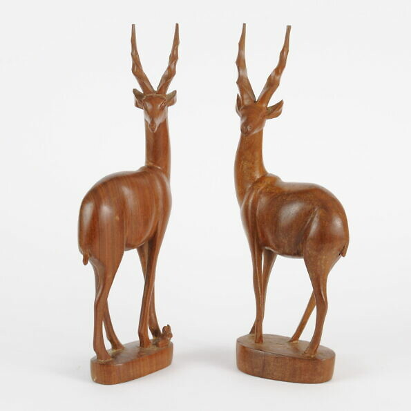 Pair of Antelope Sculptures, 1960s