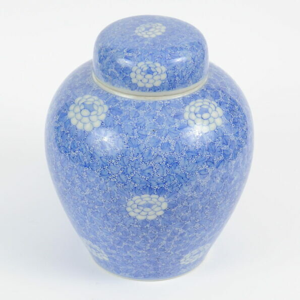 Meiji Period Seto Ware Porcelain Vase, Seto Kato Shigeju zo