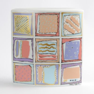 Postmodernistyczny wazon Rosenthal, Dorothy Hafner, lata 80.