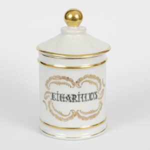 Porcelanowy pojemnik Jacob Hertel, Niemcy, lata 60.