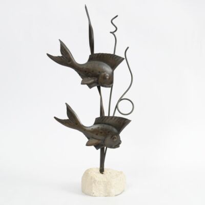 Rzeźba ryby, lata 60.