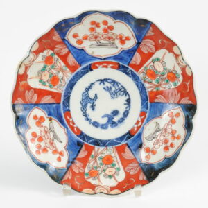 Talerz Imari, Japonia, ok. 1900