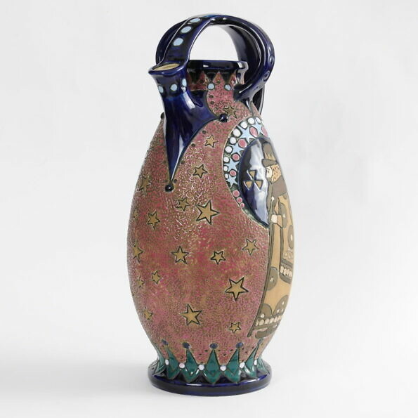 Wazon ceramiczny Amphora, Czechosłowacja, lata 20.
