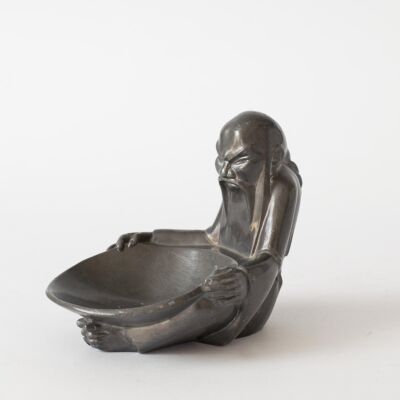 Figurka mnicha aut. Jean-Paul Le Verrier, Francja, lata 50.