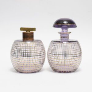 Zestaw toaletowy art deco, Gebrüder Podbira, Czechosłowacja, lata 30.