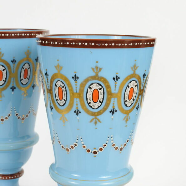 Para błękitnych wazonów, Francja, XIX wiek
