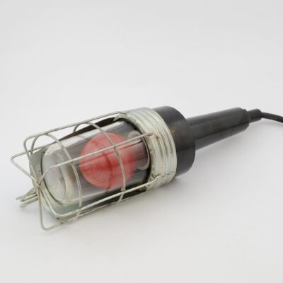 Lampa warsztatowa vintage, Czechosłowacja, lata 70.