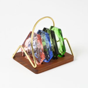 Komplet popielniczek na stojaku, Niemcy, lata 60.