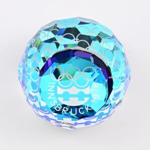 Kryształowy przycisk do papieru, Swarovski, Austria, lata 70.