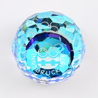 Kryształowy przycisk do papieru, Swarovski, Austria, lata 70.