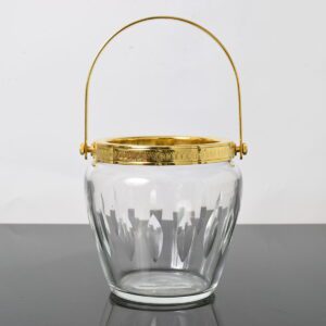 Kryształowy kubełek do lodu, Belgia, lata 60.