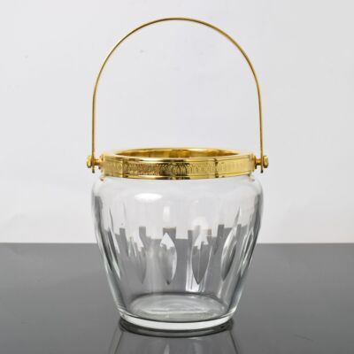 Kryształowy kubełek do lodu, Belgia, lata 60.