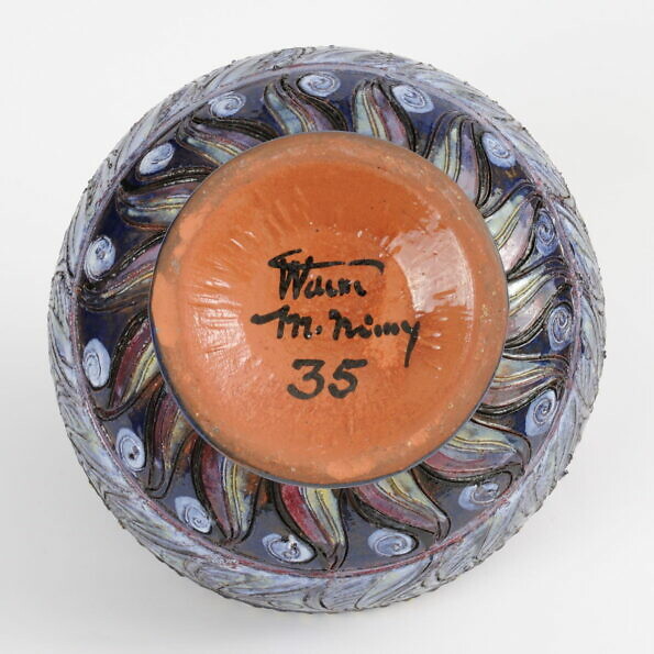Misa ceramika artystyczna, Louis Waem, Maitrise de Nimy, Belgia, lata 50.