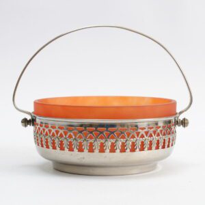 Cukiernica ze szklanym wkładem, początek XX w.