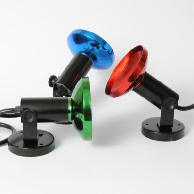 Komplet trzech kinkietów, lata 80.