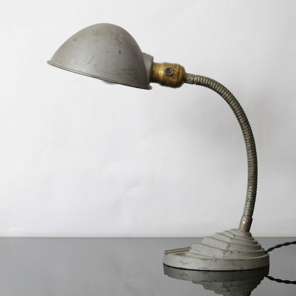 Industrialna lampa biurkowa, lata 30.