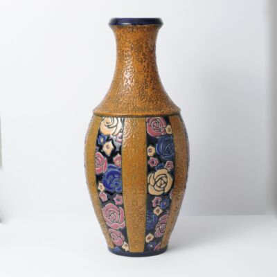 Duży ceramiczny wazon Amphora, Czechosłowacja, lata 20.