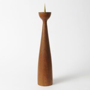 Świecznik tekowy, Dania, lata 60.