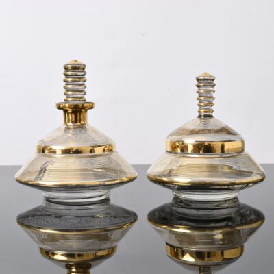 Zestaw toaletowy art deco, De Rupel Boom, Belgia, lata 30.