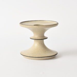 Duński ceramiczny świecznik Kahler z lat 60.