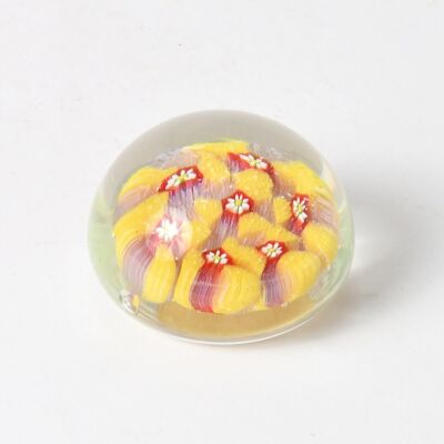 Przycisk do papieru Murano millefiori, lata 60.