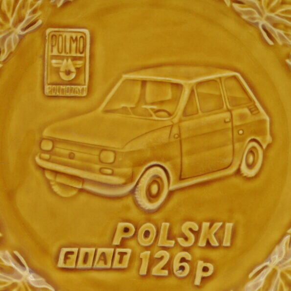 Talerz Polmozbyt - Polski Fiat 126p, Tułowice