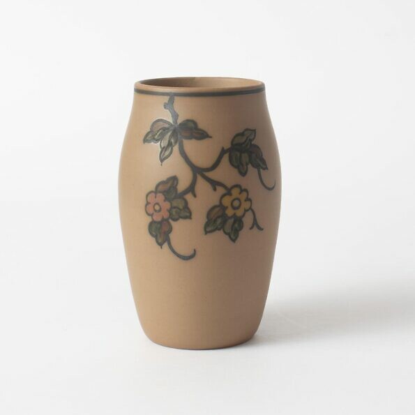 Duński ceramiczny wazon Lauritz Hjorth