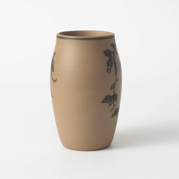 Duński ceramiczny wazon Lauritz Hjorth