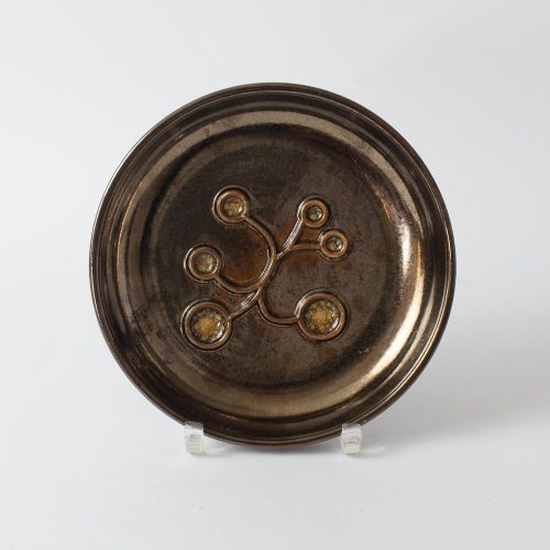 Duńska ceramiczna patera Frank Keramik, lata 70.